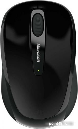 Купить Мышь Microsoft 3500 черный оптическая (1000dpi) беспроводная USB для ноутбука (2but) в Липецке