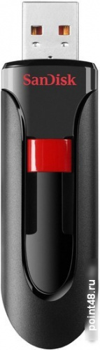Купить Флеш Диск Sandisk 256Gb Cruzer Gl e SDCZ600-256G-G35 USB3.0 черный/красный в Липецке фото 2