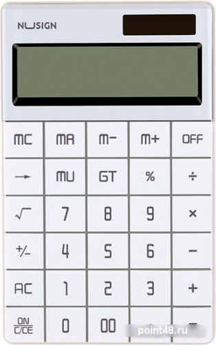 Купить Калькулятор Deli Nusign ENS041 (белый) в Липецке