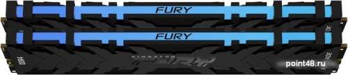 Оперативная память Kingston FURY Renegade RGB 2x8GB DDR4 PC4-36800 KF446C19RBAK2/16 фото 2