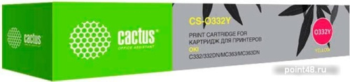 Купить Картридж CACTUS CS-O332Y (аналог OKI 46508733) в Липецке