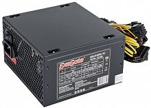 Блок питания 500W Exegate 500NPXE(+PFC), ATX, black, 12cm fan, 24p+4p, 6/8p PCI-E, 4*SATA,3*IDE, FDD