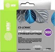 Купить Картридж CACTUS CS-LC900C (аналог Brother LC900C) в Липецке