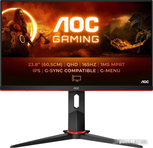 Купить Игровой монитор AOC Q24G2A/BK в Липецке