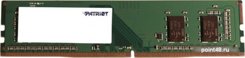 Память DDR4 4Gb 2400MHz Patriot PSD44G240041 RTL PC4-19200 CL16 DIMM 288-pin 1.2В