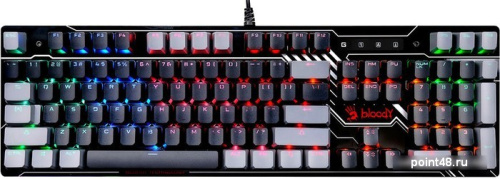 Купить Клавиатура A4Tech Bloody B808N механическая черный/серый USB for gamer LED в Липецке