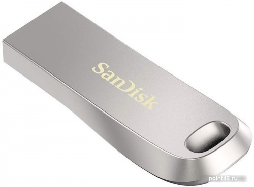 Купить Флеш Диск Sandisk 128Gb Ultra Luxe SDCZ74-128G-G46 USB3.0 серебристый в Липецке фото 2