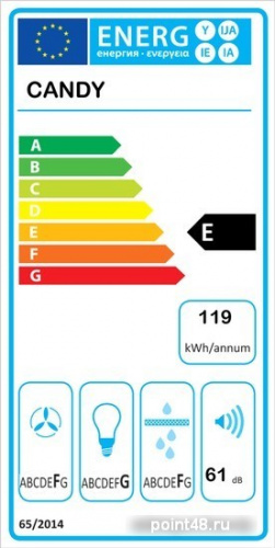 Купить Кухонная вытяжка Candy CBT6130/2W-07 в Липецке фото 2