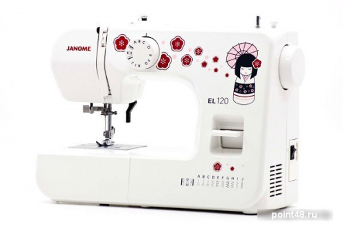 Купить Швейная машина Janome EL120 белый/рисунок в Липецке фото 2