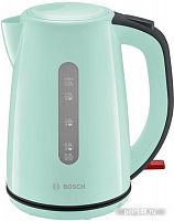 Купить Чайник электрический Bosch TWK7502 1.7л. 2200Вт бирюзовый (корпус: пластик) в Липецке