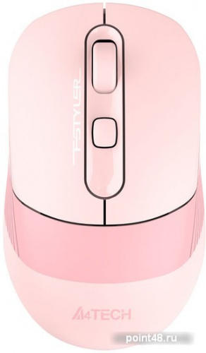 Купить Мышь A4Tech Fstyler FB10C розовый оптическая (2400dpi) беспроводная BT/Radio USB (4but) в Липецке