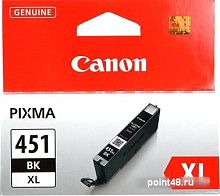 Купить Картридж CANON CLI-451XLBK, черный в Липецке