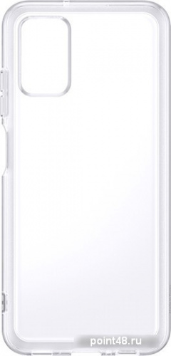 Чехол (клип-кейс) Samsung для Samsung Galaxy A03s Soft Clear Cover прозрачный (EF-QA037TTEGRU) в Липецке