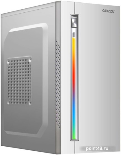 Корпус GINZZU D380 RGB White (17591)