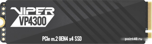Накопитель SSD Patriot PCI-E 4.0 x4 1Tb VP4300-1TBM28H Viper VP4300 M.2 2280