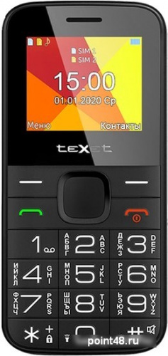 Мобильный телефон TeXet TM-B201 (черный) в Липецке фото 2