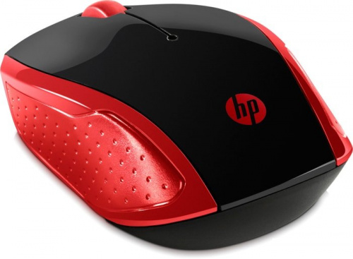Купить Мышь HP 200 Emprs красный оптическая (1000dpi) беспроводная USB для ноутбука (2but) в Липецке фото 2