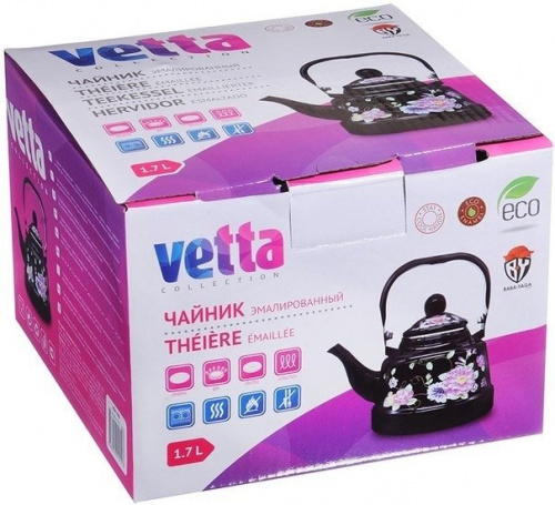 Купить VETTA Иллюзия Чайник эмалированный 1,7 л 894-446 в Липецке фото 2
