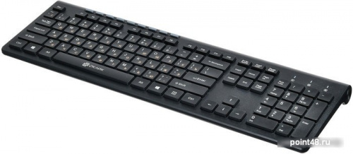Купить Клавиатура Oklick 480M черный/черный USB slim Multimedia в Липецке фото 3