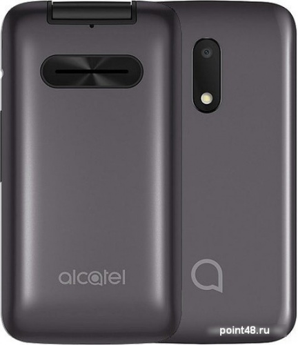 Мобильный телефон Alcatel 3025X серый раскладной 2.8  128x160 2Mpix BT GSM900/1800 GSM1900 FM max32Gb в Липецке