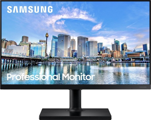 Купить Монитор Samsung 27  LF27T450FQIXCI черный IPS LED 16:9 HDMI полуматовая HAS Pivot 250cd 178гр/178гр 1920x1080 DisplayPort FHD USB 4.6кг (RUS) в Липецке