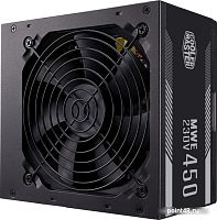 Блок питания Cooler Master ATX 450W MWE White V2 80+ (24+4+4pin) 120mm fan 6xSATA RTL