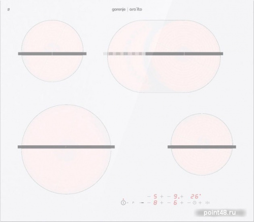 Варочная поверхность Gorenje ECT648ORAW белый в Липецке фото 2