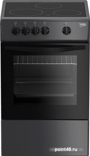 Плита Электрическая Beko FCS47007A антрацит стеклокерамика в Липецке