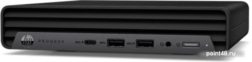ПК HP ProDesk 400 G6 DM i5 10500T (2.3) 16Gb SSD512Gb UHDG 630 Windows 10 Professional 64 GbitEth 65W клавиатура мышь черный фото 3