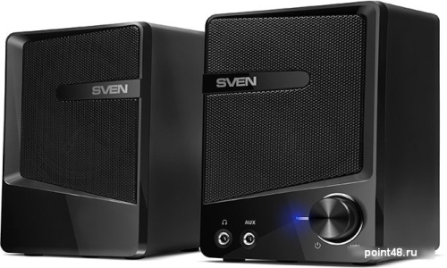 Купить Акустическая система 2.0 SVEN 248 / 6 Watt / 5V USB / Black в Липецке