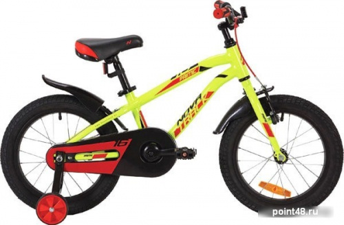 Купить Детский велосипед Novatrack Prime 16 (зеленый/красный, 2019) в Липецке на заказ