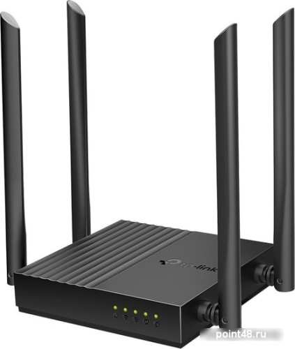 Купить Роутер беспроводной TP-Link Archer C64 AC1200 10/100/1000BASE-TX черный в Липецке