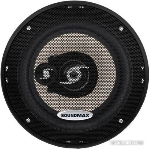 Колонки автомобильные Soundmax SM-CSA603 4Ом 16см (6дюйм) коаксиальные трехполосные в Липецке от магазина Point48 фото 3