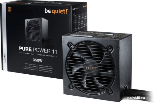 Блок питания be quiet! PURE POWER 11 350W / ATX 2.4, Active PFC, 80PLUS BRONZE, 120mm fan / BN291 / RTL фото 3