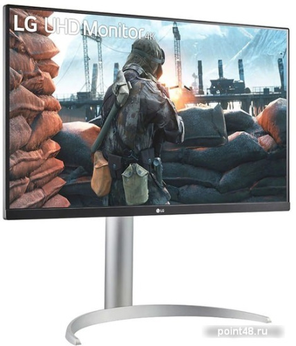 Купить Монитор LG 27  UltraFine 27UP650-W черный IPS LED 16:9 HDMI матовая 1200:1 400cd 178гр/178гр 3840x2160 D-Sub FHD 4.6кг в Липецке фото 2