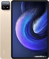 Планшет Xiaomi Pad 6 6GB/128GB (шампань, международная версия) в Липецке