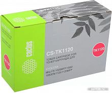 Купить Картридж лазерный Cactus CS-TK1120 (TK-1120K), черный, 3000 страниц, совместимый, для Kyocera FS-1060DN, FS-1025MFP, FS-1125MFP в Липецке