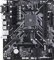 Материнская плата Gigabyte B450M S2H Soc-AM4 AMD B450 2xDDR4 mATX AC`97 8ch(7.1) GbLAN RAID+VGA+DVI+HDMI