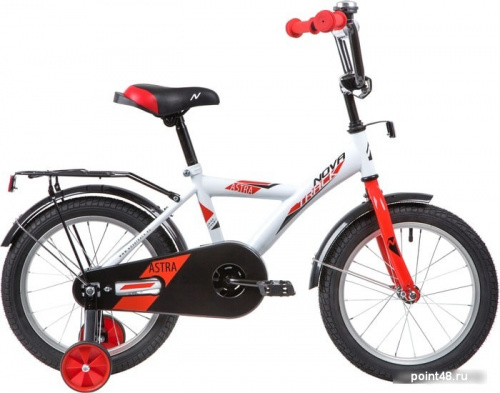 Купить Детский велосипед Novatrack Astra 16 2020 163ASTRA.WT20 (белый/красный) в Липецке на заказ