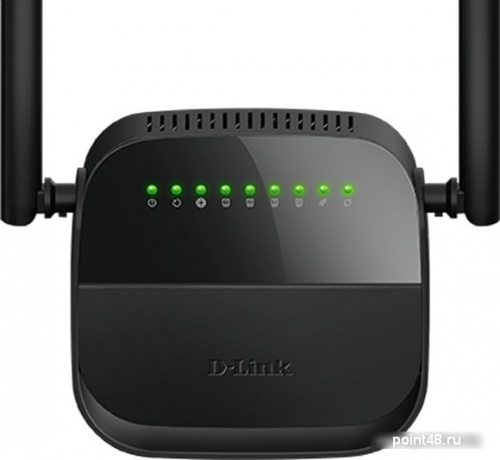 Купить Роутер беспроводной D-Link DSL-2750U (DSL-2750U/R1A) ADSL черный в Липецке фото 3