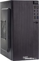 Корпус Exegate EX277804RUS   Minitower BAA-104U Black, mATX, <AAA350, 80mm>, 2*USB+1*USB3.0, Audio