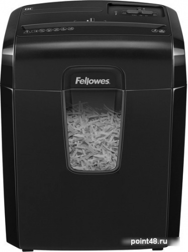 Купить Шредер Fellowes PowerShred 8CD черный (секр.P-4)/фрагменты/8лист./14лтр./скрепки/скобы/пл.карты/CD в Липецке фото 2