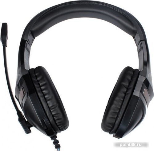 Купить Наушники с микрофоном Oklick HS-L370G ECLIPSE черный 1.9м мониторы оголовье в Липецке фото 2