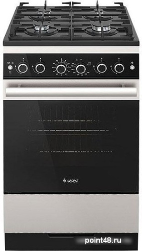 Плита Газовая GEFEST ПГ 5500-02 0069 белый/черный в Липецке