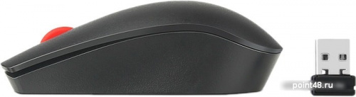 Купить Мышь Lenovo ThinkPad Essential черный оптическая (1200dpi) беспроводная USB в Липецке фото 3