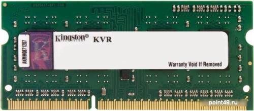 Память DDR3 2Gb 1600MHz Kingston KVR16S11S6/2 RTL PC3-12800 CL11 SO-DIMM 204-pin 1.5В