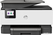 Купить МФУ струйный HP Officejet Pro 9010 AiO (3UK83B) A4 Duplex WiFi USB RJ-45 белый/серый в Липецке