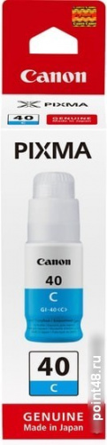 Купить Картридж струйный Canon GI-40 C 3400C001 голубой (70мл) для Canon Pixma G5040/G6040 в Липецке