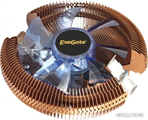 Кулер для процессора ExeGate Wizard EE91-Cu.BLUE EX286153RUS фото 2