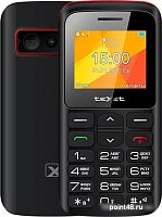 Мобильный телефон TeXet TM-B323 (черный/красный) в Липецке